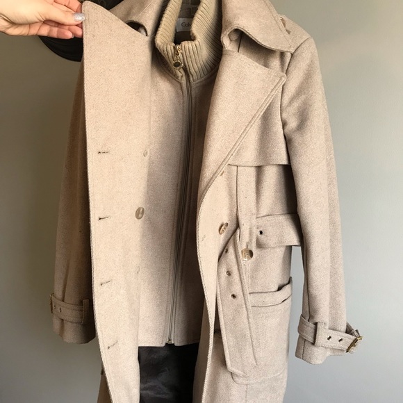 CALVIN KLIEN Wool Trench Coat 🧥 - Picture 5 of 8